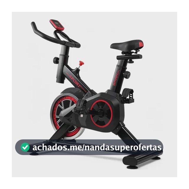 Bicicleta Ergométrica Spinning Bike Ergométrica It's X11 Bicicleta Ergométrica Preto/vermelho