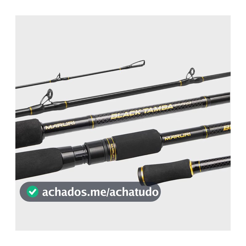 Vara Para Molinete Black Tamba Pro S902h 2,70mts 30-60lbs 2 Partes - Maruri