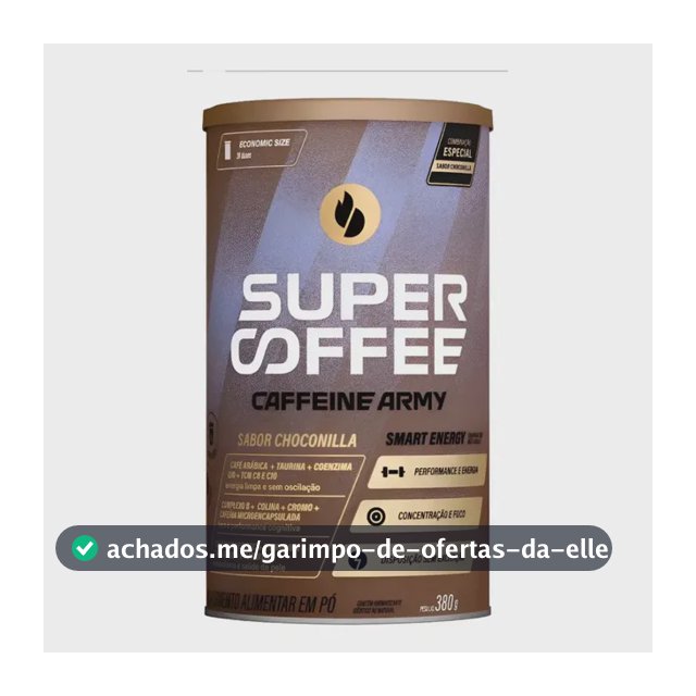 Supercoffee Choconilla - Economic Size 380g - Caffeine Army