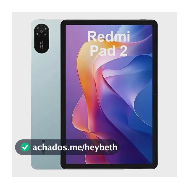 Tablet Xiaomi Redmi Pad 2 (256) - Versão Global Verde-menta