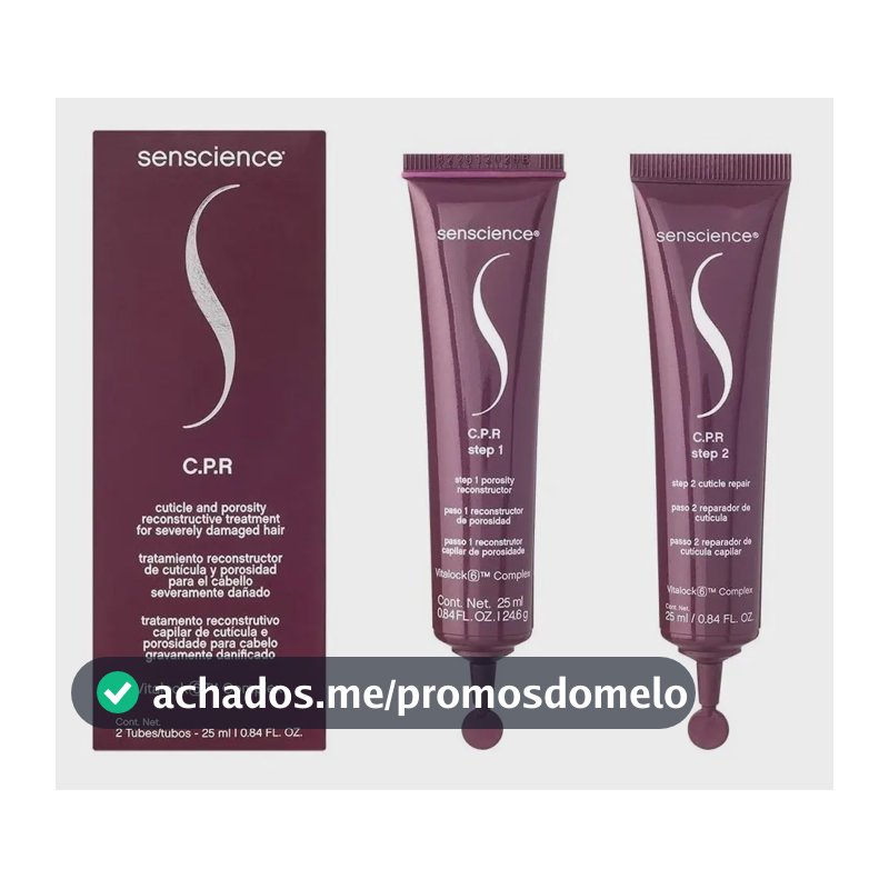 Kit Senscience C.p.r. Tratamento 2x25ml