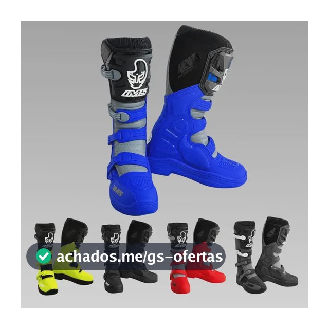 Bota Ims Revo Cores Trilha Motocross Off-road