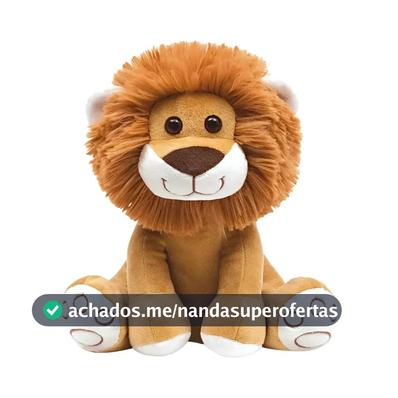 Brinquedo de Pelúcia para Bebê Meu Leãozinho - Buba