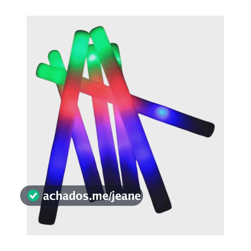 50 Bastão Led Casamento Balada Neon Pisca 40cm C/ 3 Funções