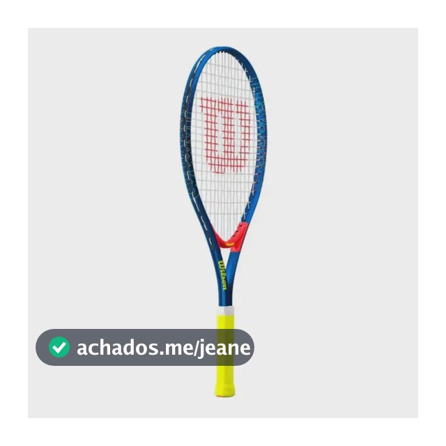 Raquete de Tênis Wilson US Open Júnior 25" para Iniciante - Azul