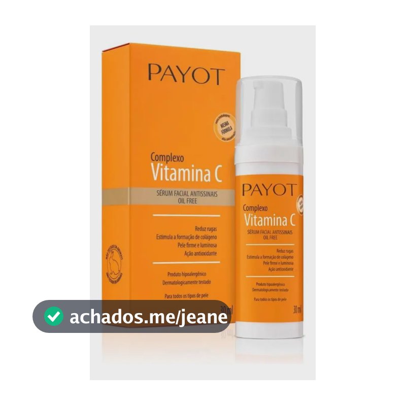 Payot Vitamina C Sérum Revitalizante 30ml Todo tipo de pele