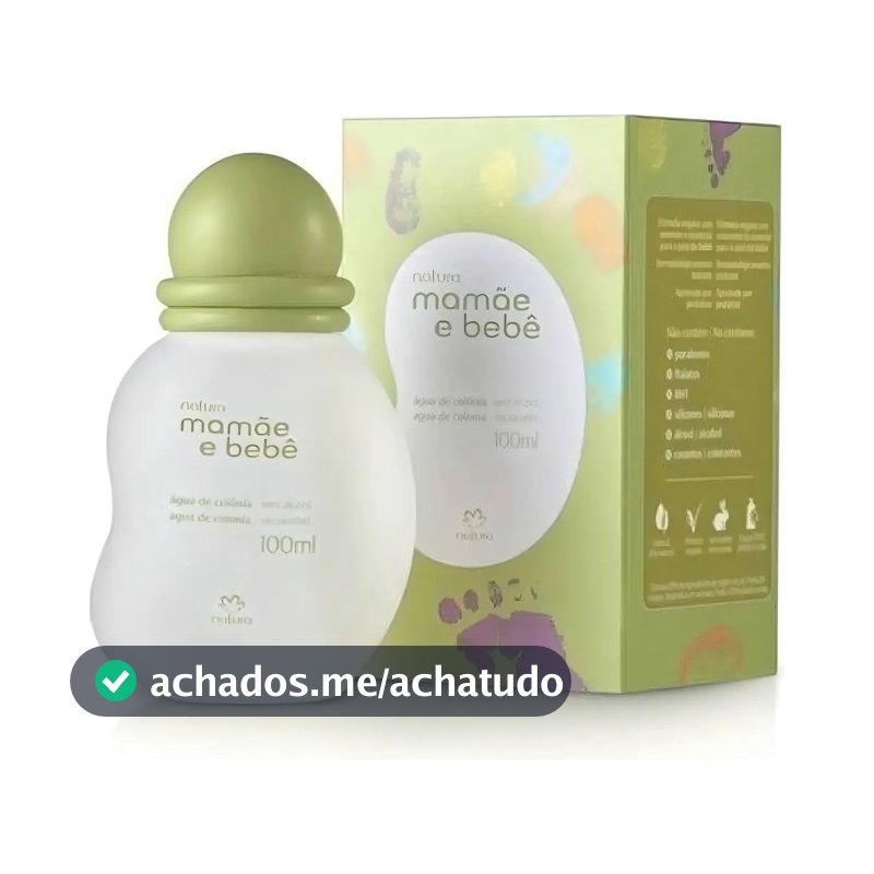 Natura Mamãe E Bebê Água De Colônia 100 ml