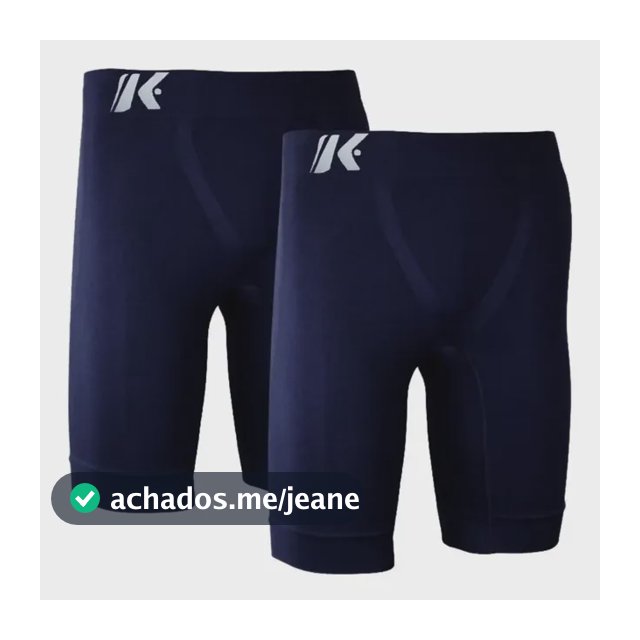 Kit 2 Bermuda Térmica Cueca Anti Assadura Esportiva Premium