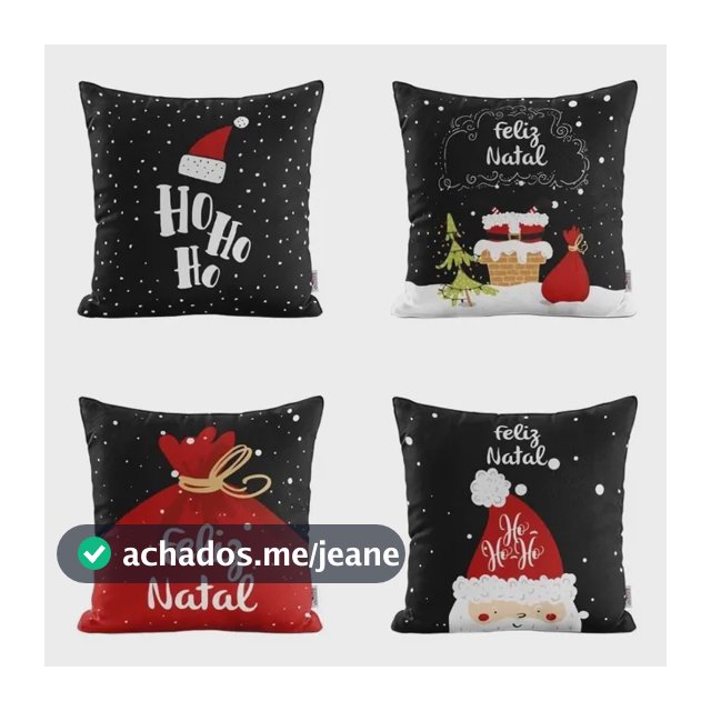 Capas De Almofadas De Natal Para Decoração Do Sofá 40x40