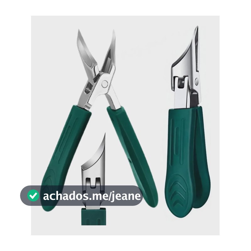 Cortador Unha Desencravar Bico De Águia Oblíquo Inox 10cm