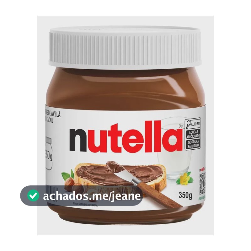 Nutella Creme de Avelã 1 unidade 350g