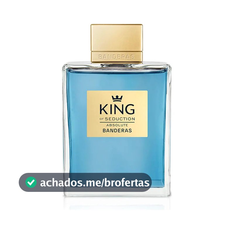 Perfume Banderas King of Seduction Absolute Eau de Toilette 200 ml Masculino