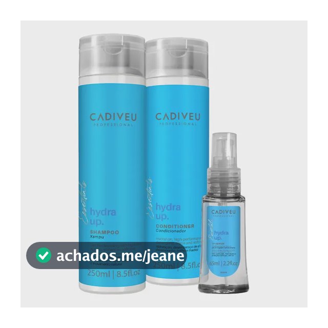 Cadiveu Professional Kit Hydra Up (3 Produtos)