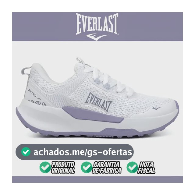 Tênis Everlast Solo Feminino Academia Treino Confort Oficial