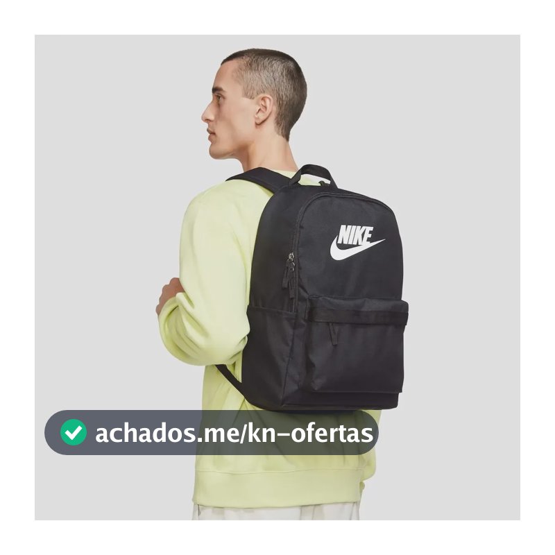 Mochila Nike Heritage Unissex Preto