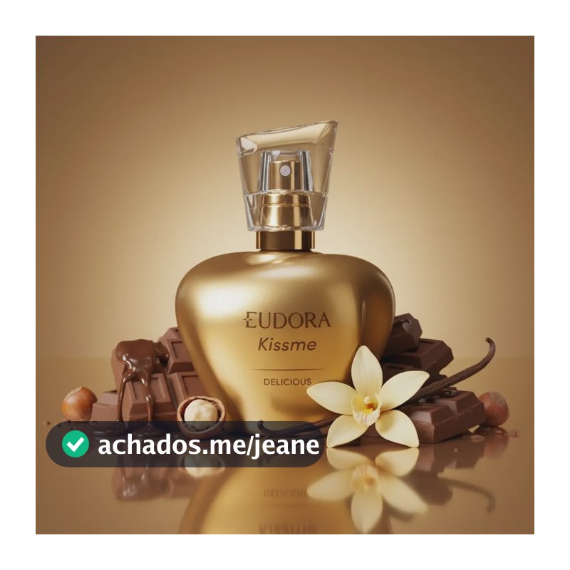 Perfume Feminino Eudora Kiss Me Delicious Colônia 50ml