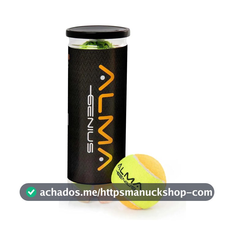 Kit Com 3 Bolas Beach Tennis Stage 2 Pro Alma Genius