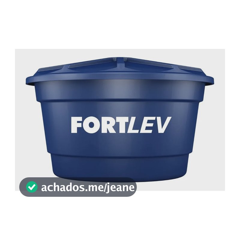 Caixa D'água Fortlev 1000l Azul Vertical