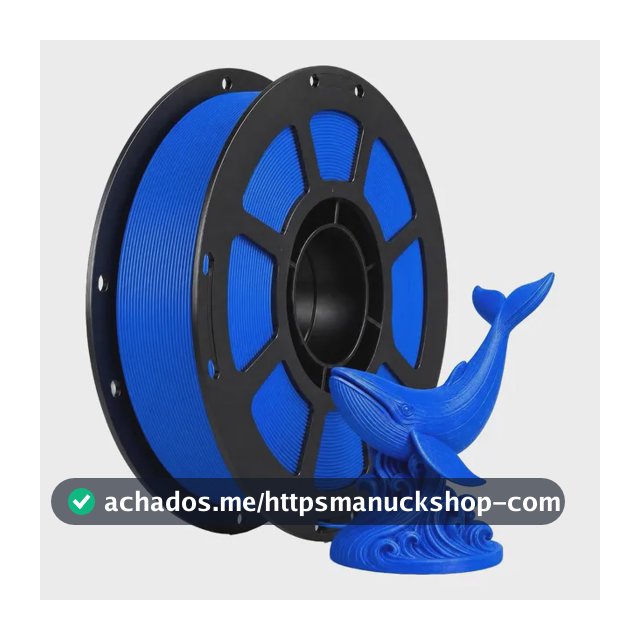 High Speed Impressão 3d Pla+ Filamento 1.75mm Premium 1kg Azul