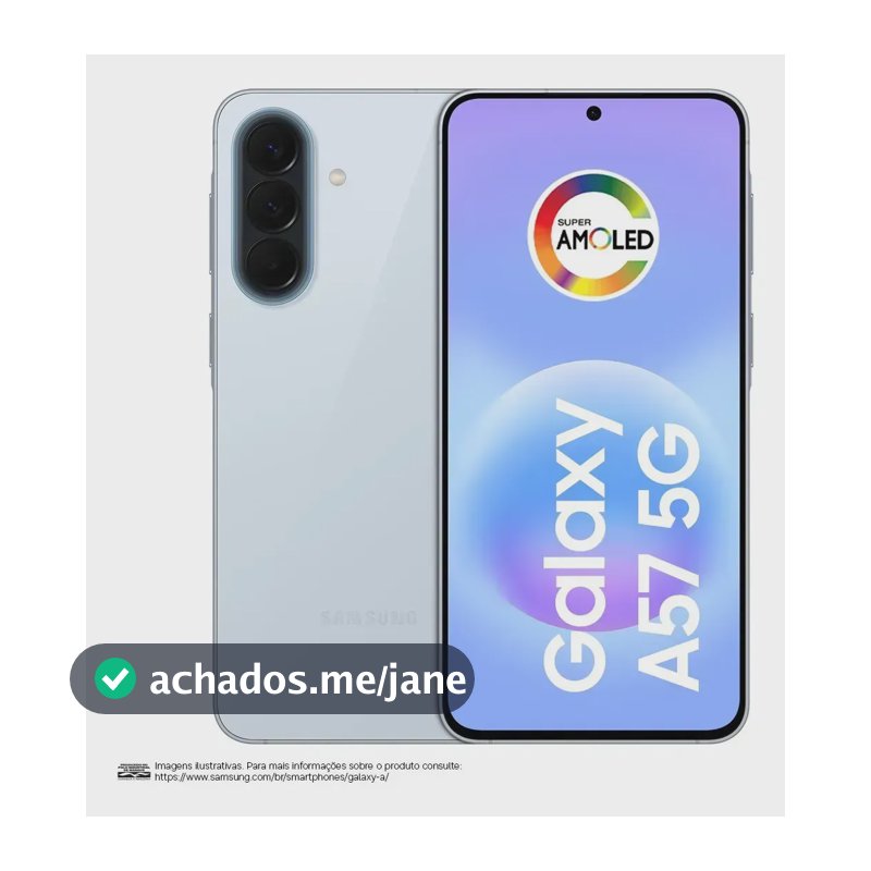 Celular Samsung Galaxy A57 5g 128gb, 8gb Ram, Recursos Ai