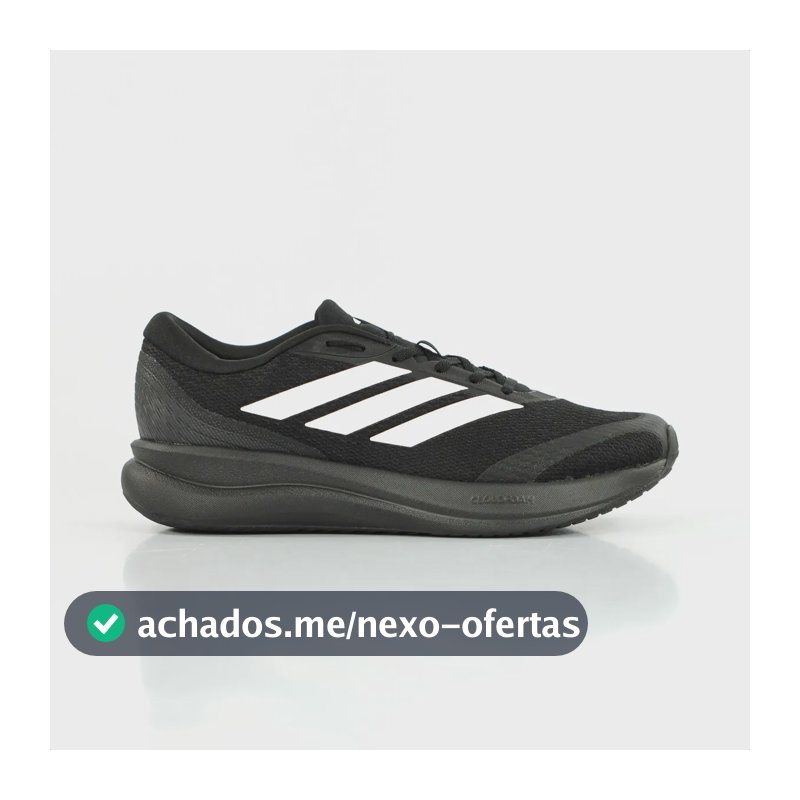 Tênis adidas Runfalcon 6 Corrida Até 10 Km Macio Preto 42 Br