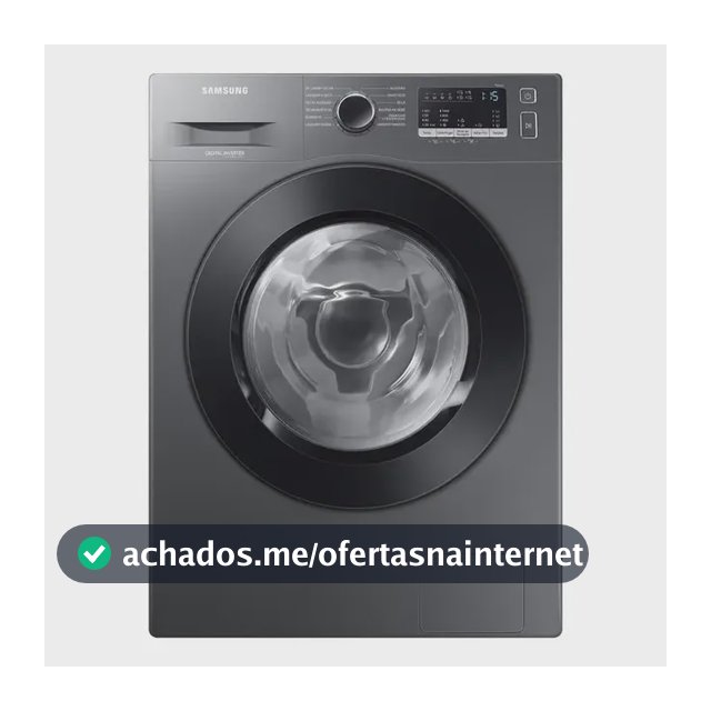 Lava E Seca Samsung Wd11m Com Digital Inverter Inox 11kg Cor Inox look