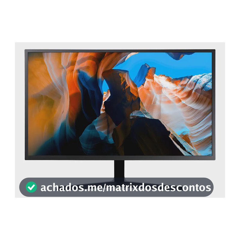 Monitor Profissional Samsung 32' Uj59 Led 4k Uhd Va Freesync Cor Preto