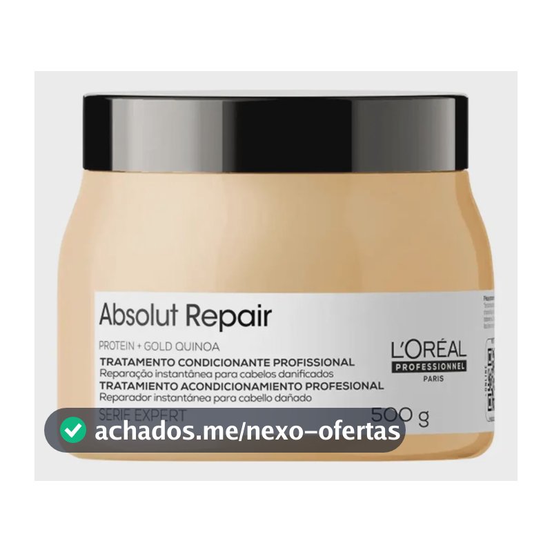 Absolut Repair Gold Quinoa Máscara 500g - L'oréal