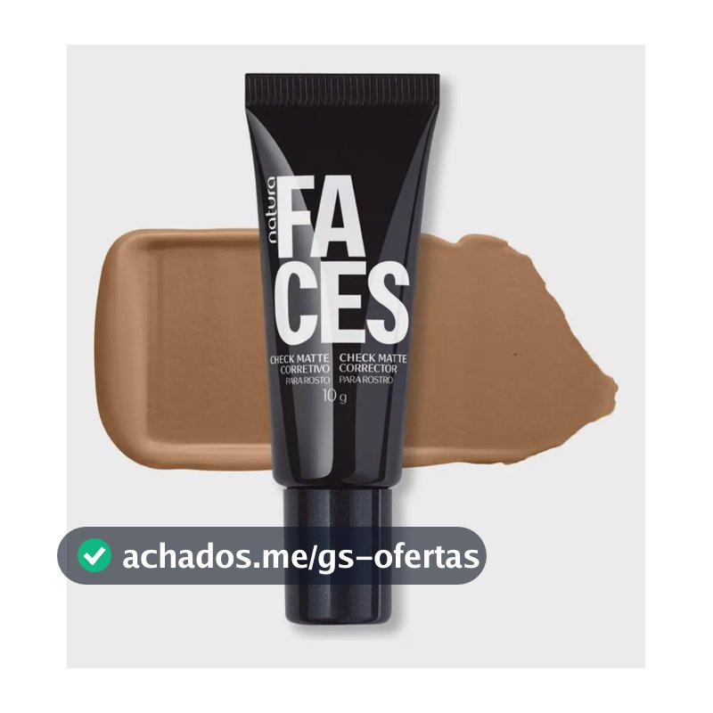 Corretivo Checkmatte Natura Faces 10g
