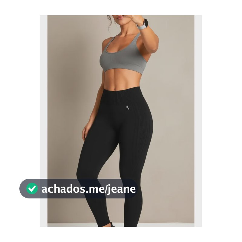 Calça Feminina Legging Lupo Max Fitness Poliamida Premium Preto P