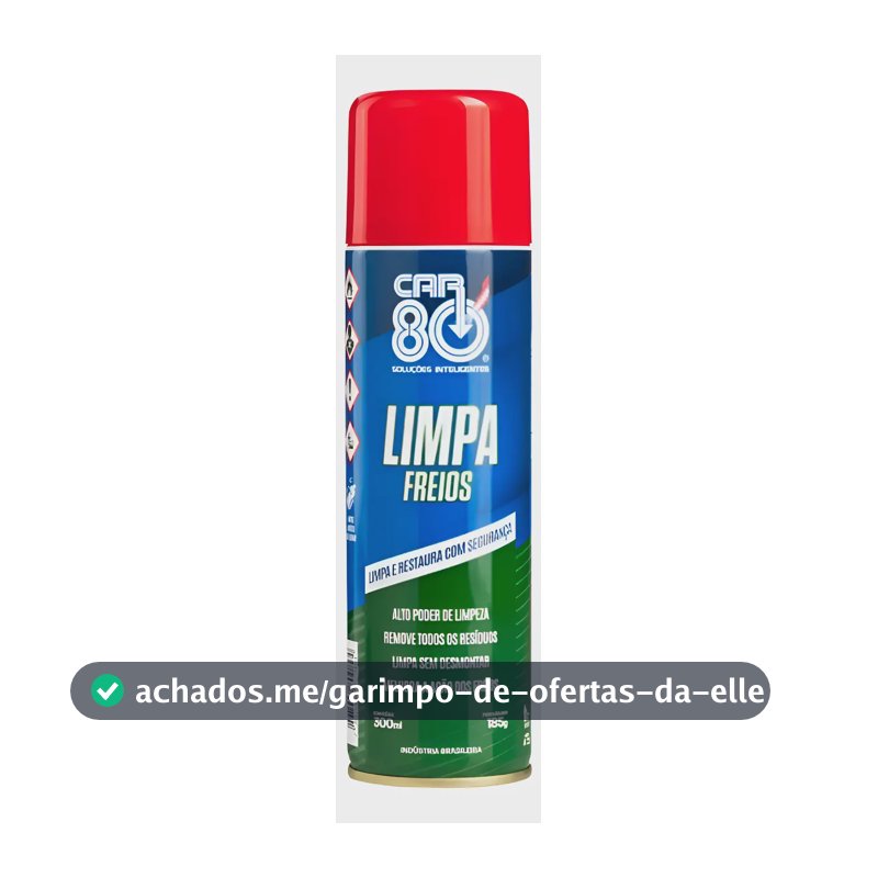 Limpa Freios Spray 300ml Car80