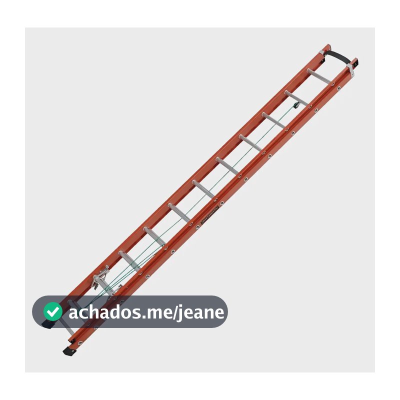 Escada De Fibra De Vidro Extensível 3,60 X 6 M - Rotterman