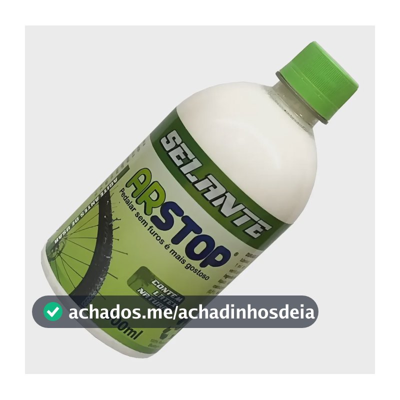 Líquido Selante Tubeless Arstop Mtb Speed Pneu Bike 500ml