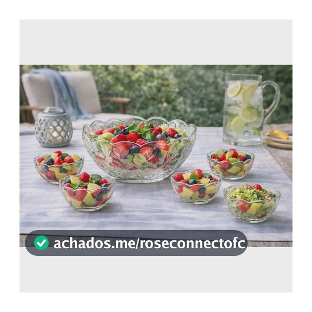Jogo Sobremesa/salada Bowls - 7 peças