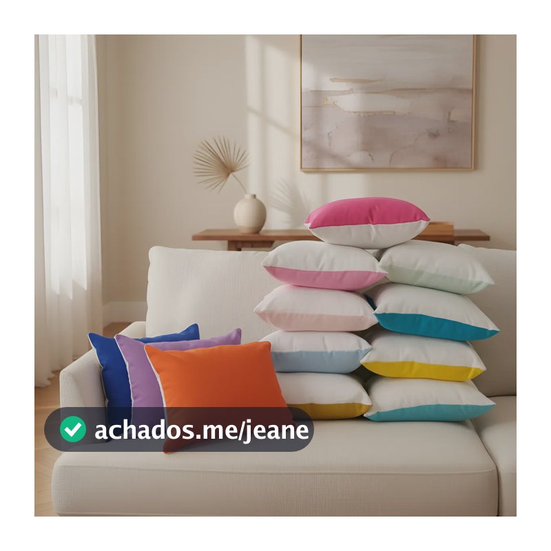 06 Fronha Infantil Para Sublimação 35x50  Varias Cores Fronhas Para Sublimação