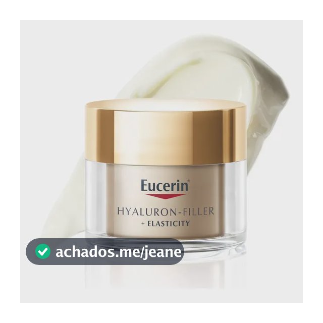 EUCERIN Creme Facial Anti-idade Firmador Noite 50ml, Elasticity, Pele Madura, Hyaluron-Filler, Ácido Hialurônico, Antirrugas