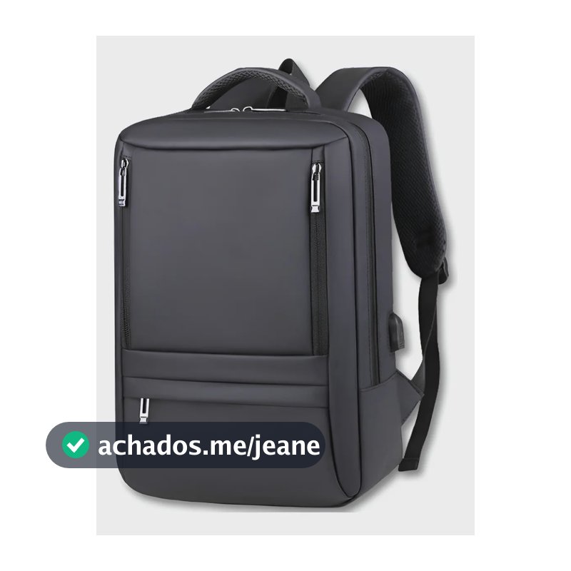 Mochila Executiva Luxo Notebook Trabalho Masculino Feminino Viagem Impermeável Reforçada Usb Faculdade Viajar Aulas Mala Escolar Laptop Anti Furto Resistente
