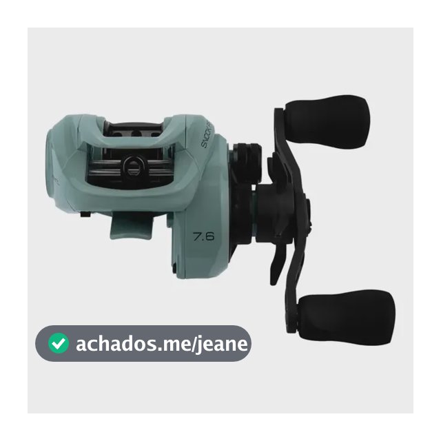 Carretilha Saint Snook Pro 7.6:1 6+1 Rolamentos Esquerdo 120g Cinza