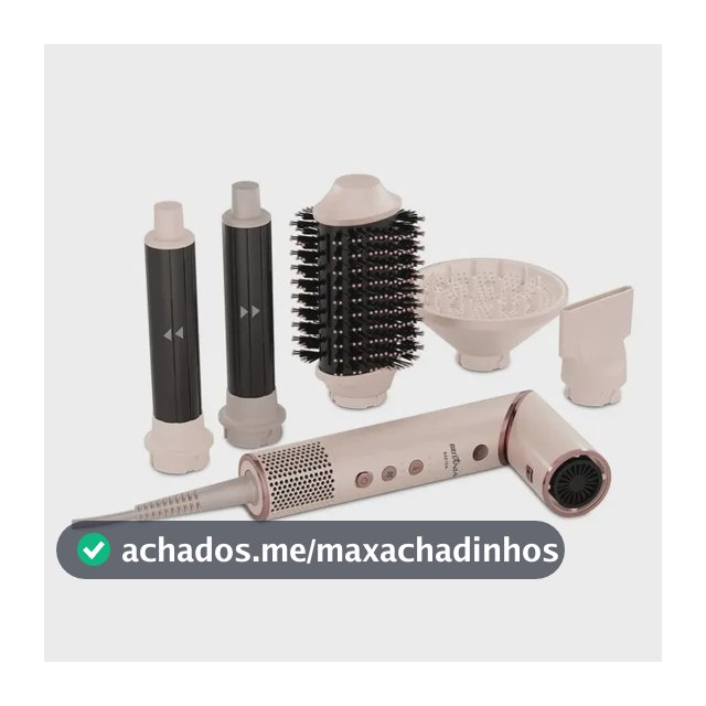 Secador De Cabelos Bsd15a Rosa Com Rosê
