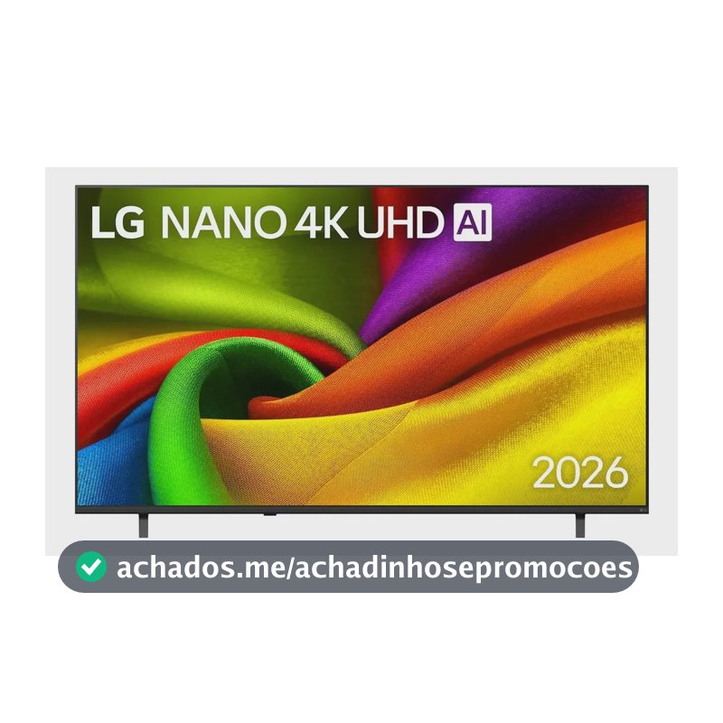 Smart Tv LG Nano Uhd Ai 4k Nu855 75 Polegadas 2026
