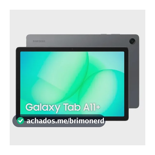 Tablet Samsung Galaxy Tab A11+, 128gb, 6gb Ram, Tela De 11 , Câmera Traseira 8mp, Wifi, Android 16