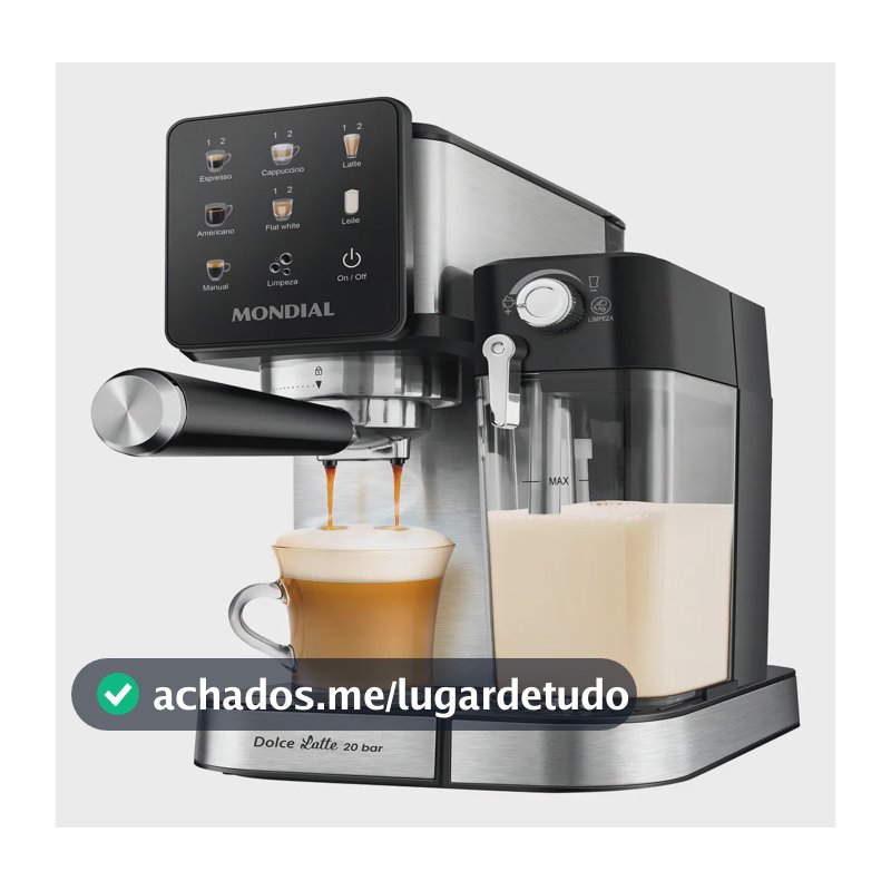 Cafeteira Espresso Automática Dolce Latte Mondial Ccl-01