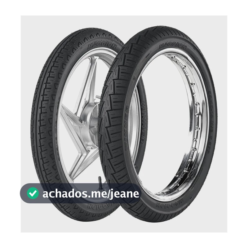 Pneu Moto Maggion Street Winner 100/90-18 80/100-18 S/c