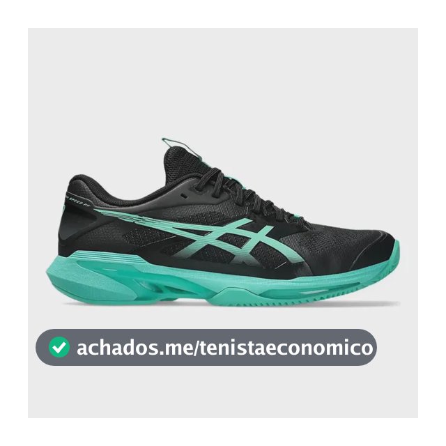 Tênis Asics Solution Speed Ff 3 Clay-black/aurora Green 2026 Black/aurora Green 39 Br