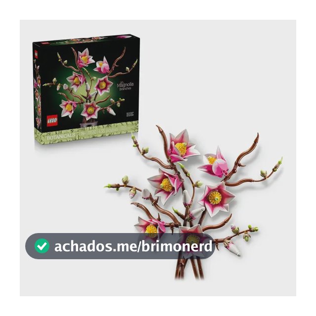 Blocos de Montar Coleção Botânica Ramos de Magnólia 11510 Lego