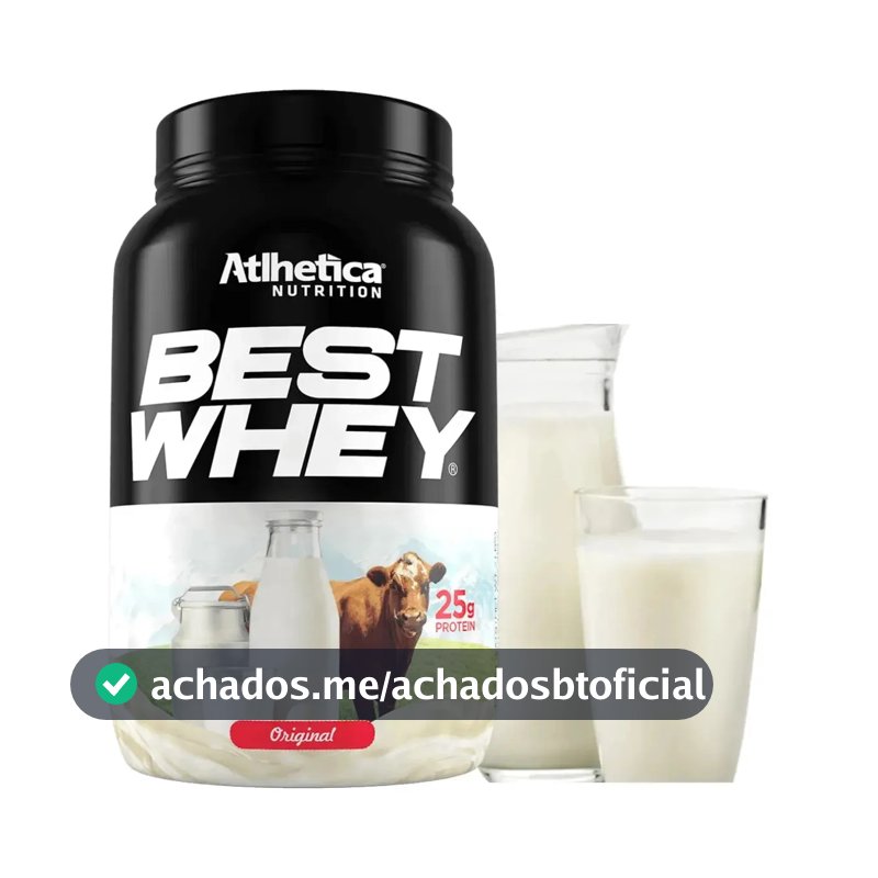 Whey Protein Atlhetica Best 900g Toddy - Proteína Em Pó Sabor
