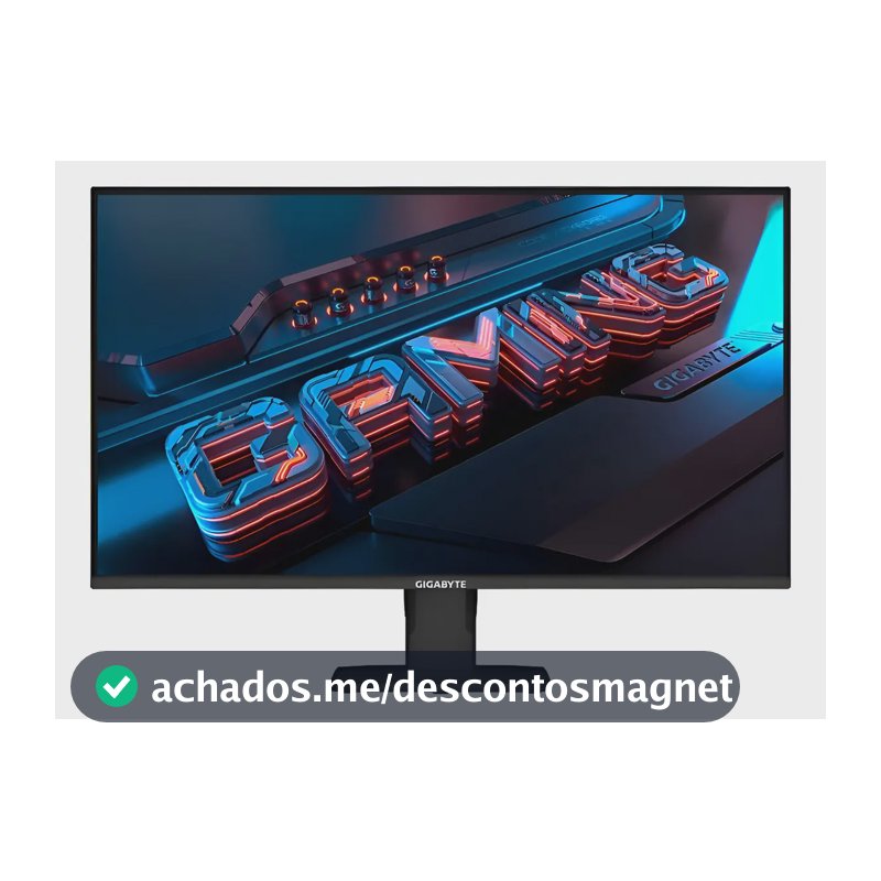 Monitor Gamer Gigabyte 25 , Fhd, 200hz, 1ms Ips Hdr Freesync Cor Preto