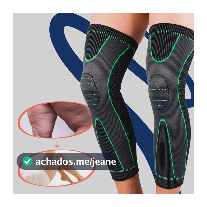 Meia De Compressão Ergo Ortopédica 7/8 Lipedema 20-30mmhg P/m
