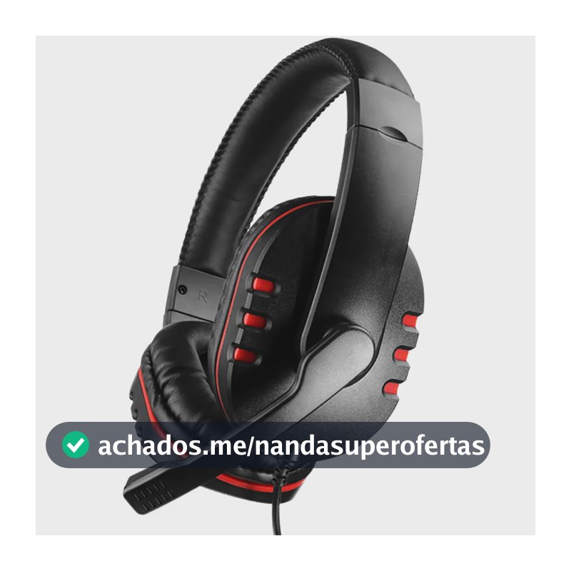 Headset Fone Gamer Com Fio Mageon Widesound Omnidirecional Confortável