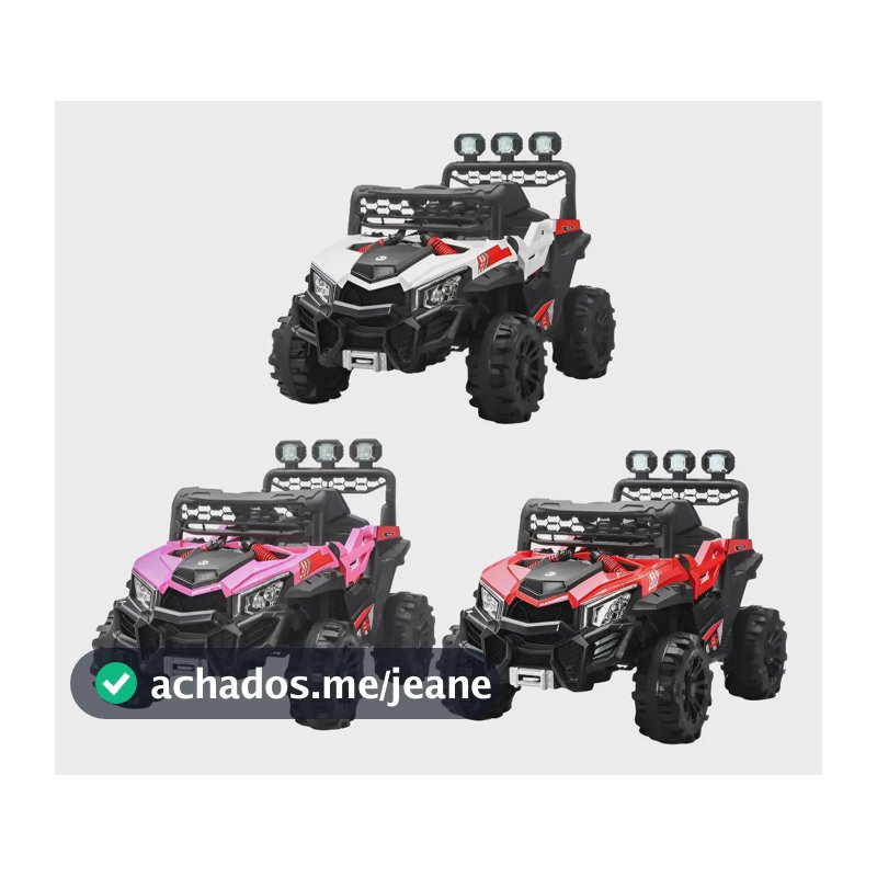 Mini Quadriciclo Elétrico Com Controle Sport 12v Maxitoys Rosa